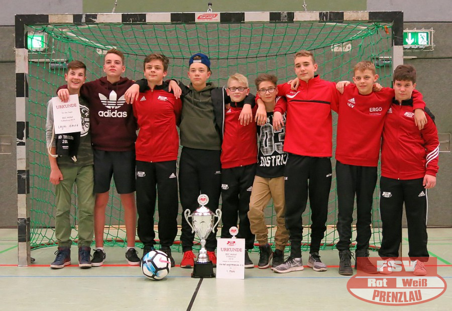 Turniersieger C-Junioren  FSV Rot-Weiß Prenzlau 3