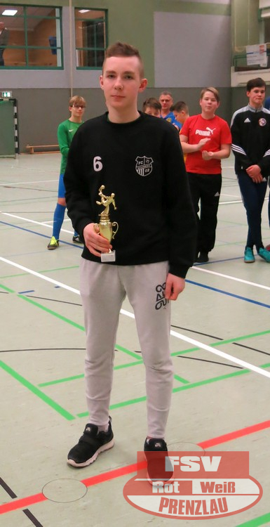 Bester Torschütze Eryk Kubicki (FC Schwedt 02)  mit 7 Toren