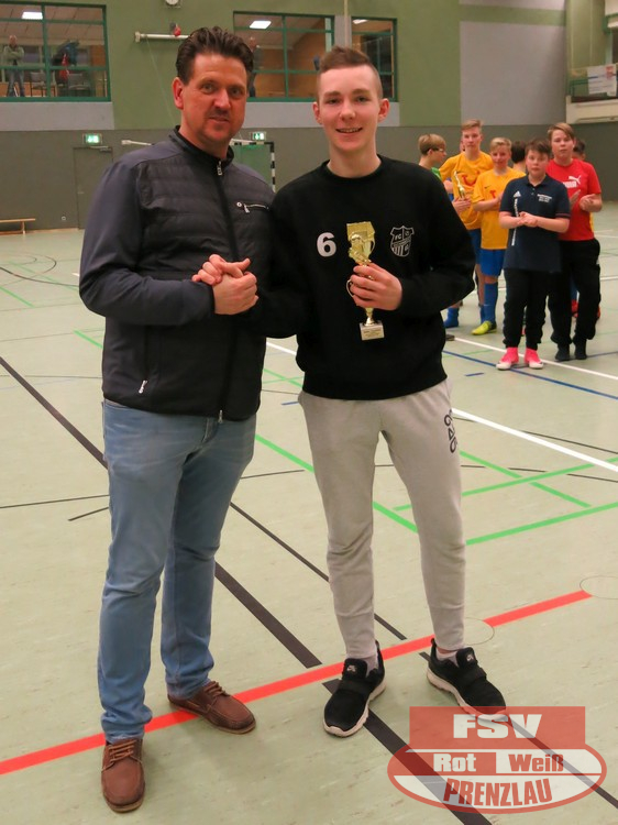 Bester Spieler Eryk Kubicki (FC Schwedt 02)