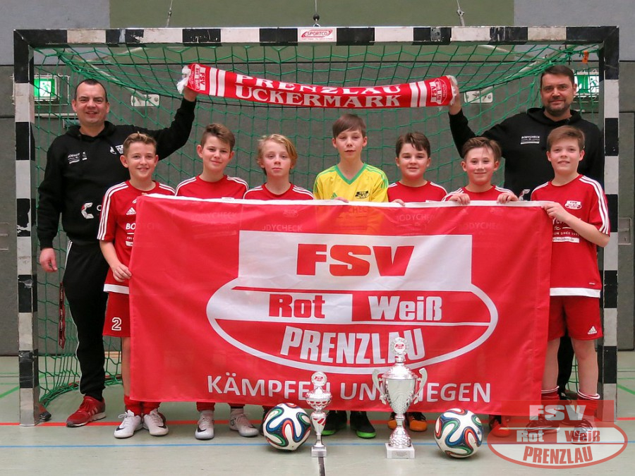 Pokalsieger D-Junioren  FSV Rot-Weiß Prenzlau 1
